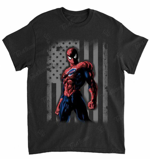 BUFFALO-BILLS-022-Punisher-Dc-Marvel-Jersey-Superhero-Avenger-T-SHIRT-2023