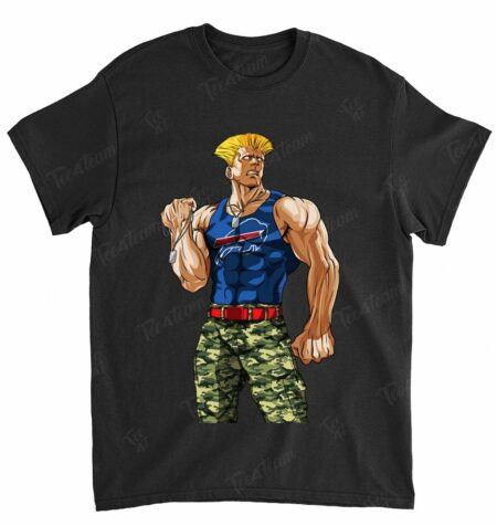 BUFFALO-BILLS-048-Ryu-Nintendo-Street-Fighter-T-SHIRT-2023