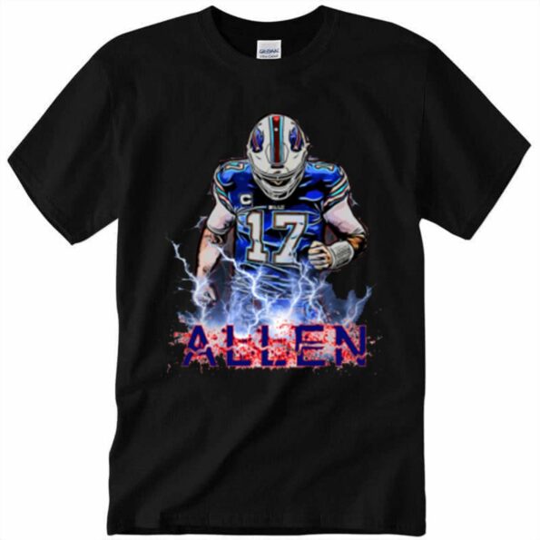 BUFFALO-BILLS-17Josh-Allen-Balls-Football-Unisex-Black-S2-T-SHIRT-FOR-FAN-2023