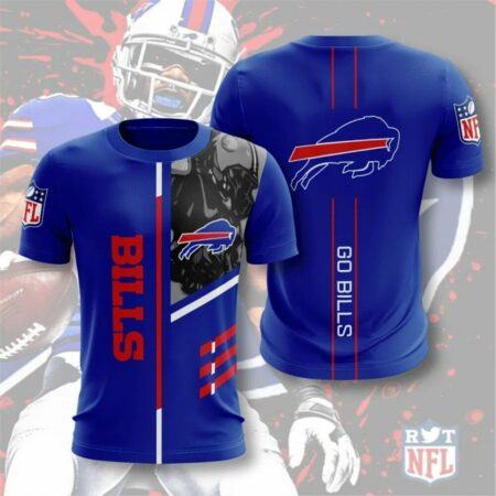 BUFFALO-BILLS-3D-PRINTED-MESH-T-Shirt