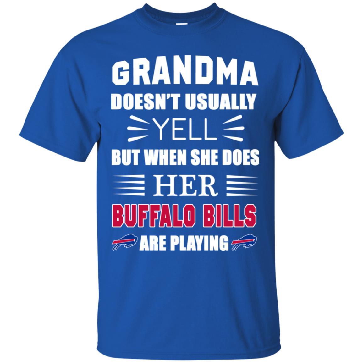 BUFFALO-BILLS-Cool-Grandma-Doesn't-Usually-Yell-She-Does-Her-T-SHIRT-FOR-FAN-2023