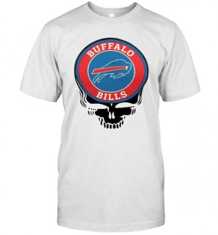 BUFFALO-BILLS-Football-Skull-T-SHIRT-FOR-FAN-2023