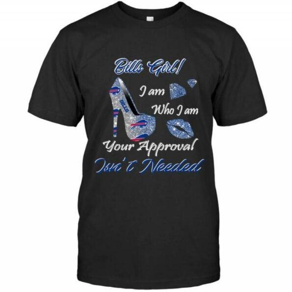 BUFFALO-BILLS-Girl-I-Am-Who-I-Am-Your-Approval-Isn’T-Needed-High-Heel-Lips-Diamond-Glitter-Pattern-Gearpenguincom-T-SHIRT-FOR-FAN-2023