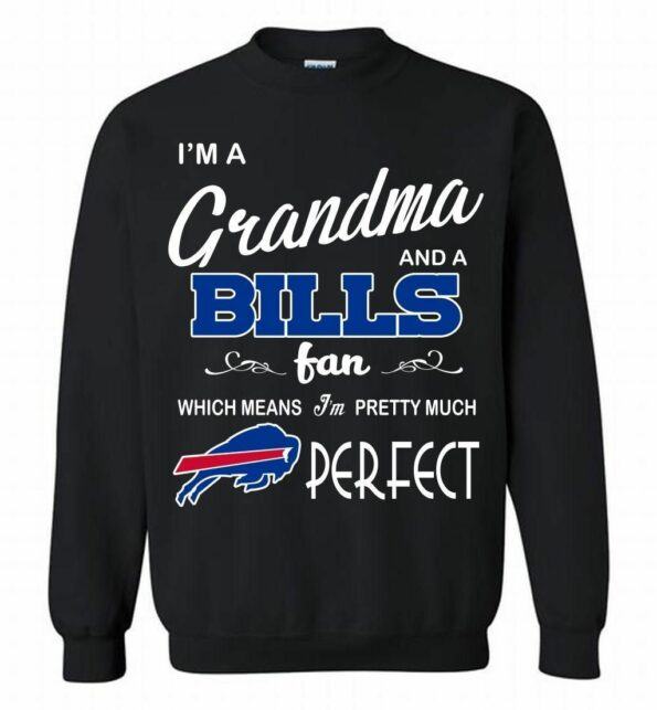 BUFFALO-BILLS-I’M-A-Grandma-And-A-Fans-I’m-Pretty-Much-Perfect-Crewneck-T-SHIRT-FOR-FAN-2023