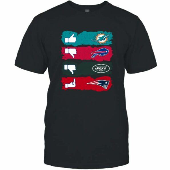 BUFFALO-BILLS-Like-Miami-Dolphins-Dislike-Dislike-New-York-Jets-and-Fuck-New-England-Patriots-T-SHIRT-FOR-FAN-2023