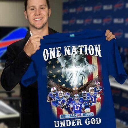 BUFFALO-BILLS-One-nation-under-god-best-players-signed-for-fan-T-SHIRT-FOR-FAN-2023