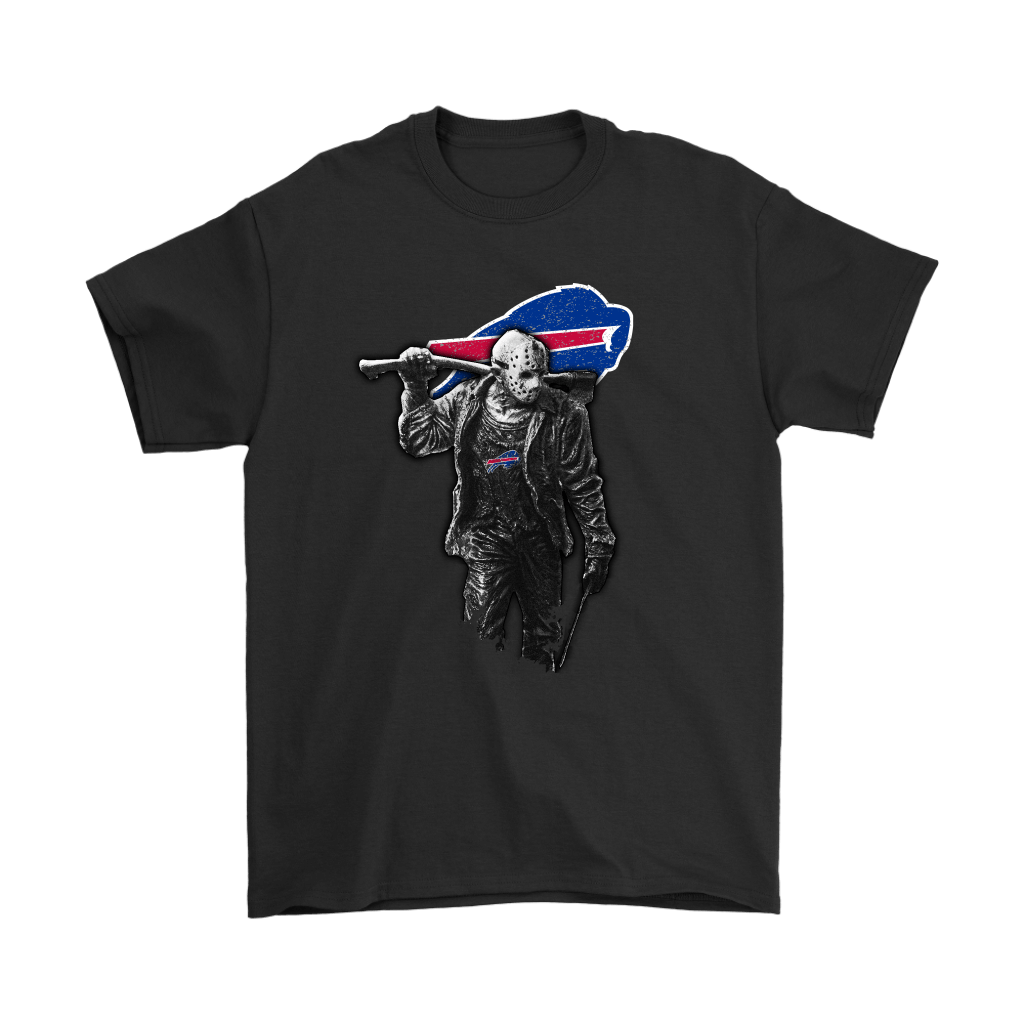 BUFFALO-BILLS-Order-Jason-Voorhees-Ready-For-Horrors-Football-s-T-SHIRT-FOR-FAN-2023