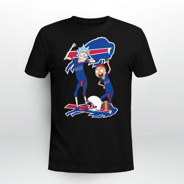 BUFFALO-BILLS-Rick-And-Morty-Funny-T-SHIRT-FOR-FAN-2023