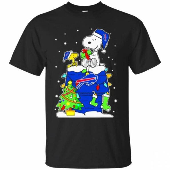 BUFFALO BILLS Snoopy Woodstock Christmas Classic T-SHIRT FOR FAN 2023