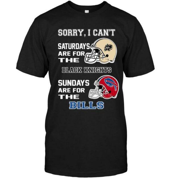 BUFFALO-BILLS-Sorry-I-Cant-Saturdays-Are-For-Buffalo-Bulls-Sundays-Are-For-Shir-T-SHIRT-2023