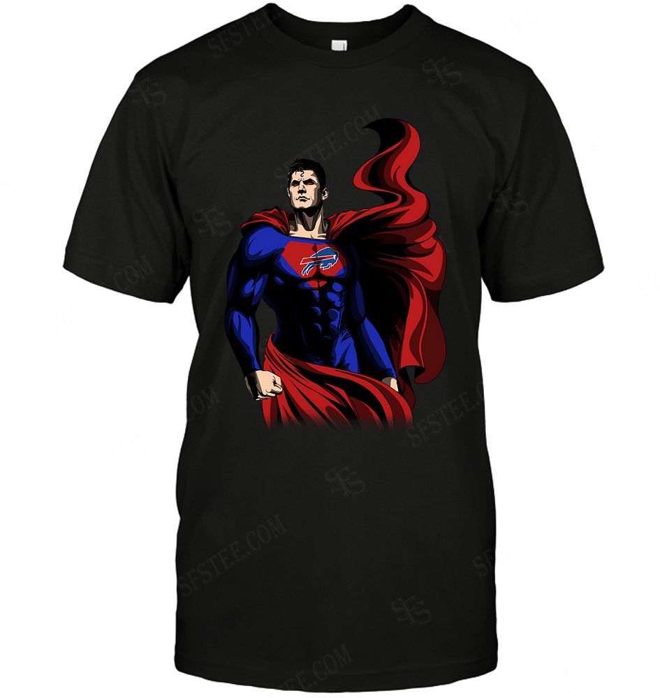BUFFALO-BILLS-Superman-Logo-Dc-Marvel-Jersey-Superhero-Avenger-T-SHIRT-2023