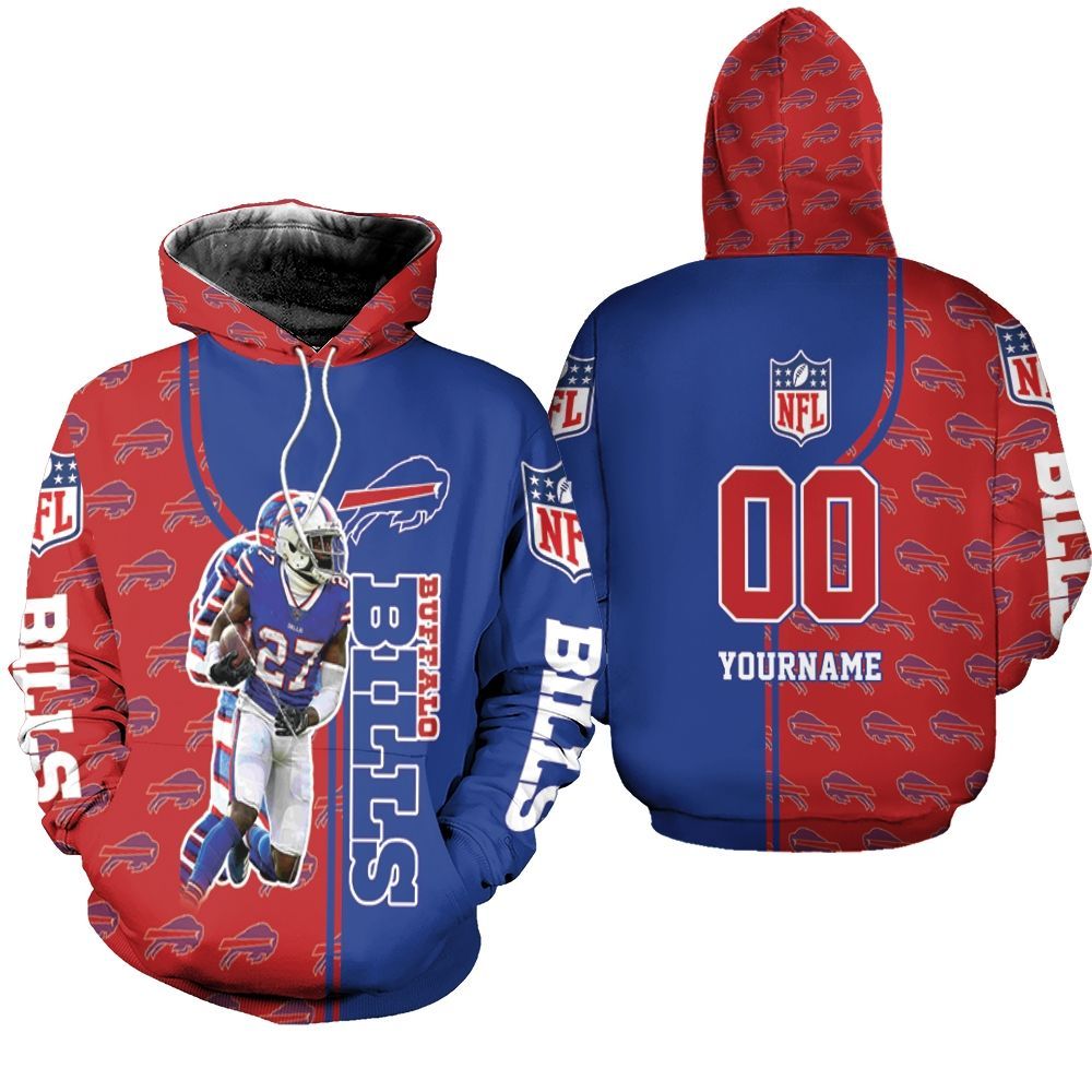 Buffalo-Bills-27-Tredavious-White-AFC-West-Division-Champions-Personalized-3d-Unisex-Hoodie