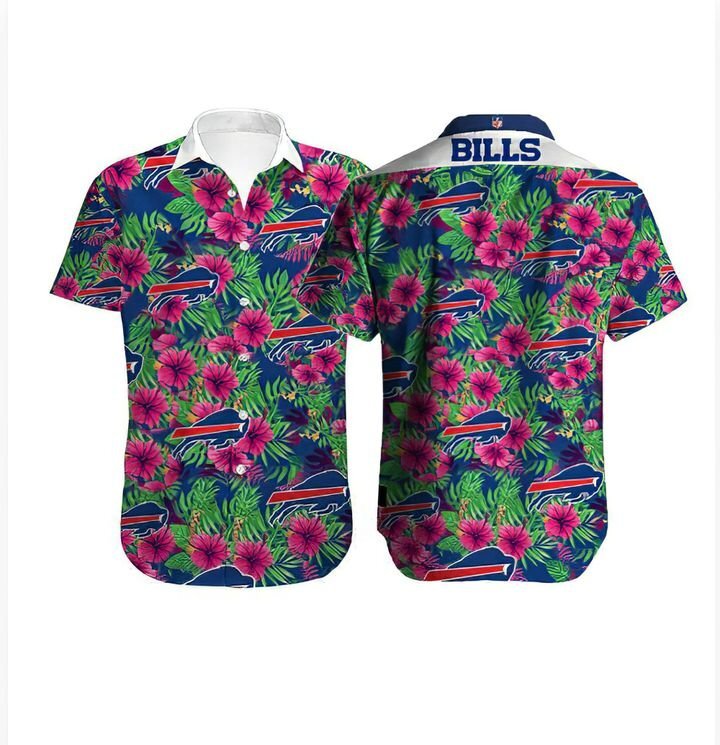 Buffalo-Bills-Hawaiian-Shirt-Buffalo-Bills-Hibiscus-Flowers-Pink-Blue