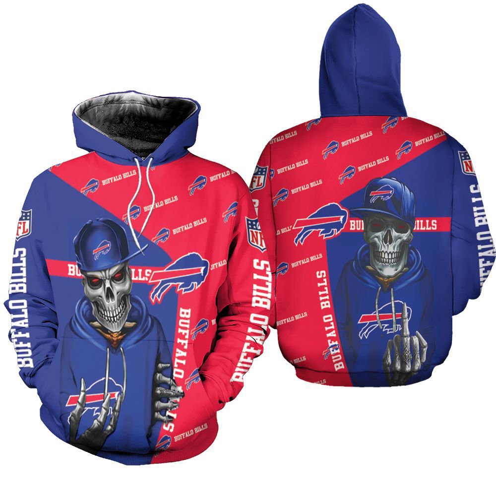 Buffalo-Bills-Hip-Hop-Skull-3D-All-Over-print-Hoodie