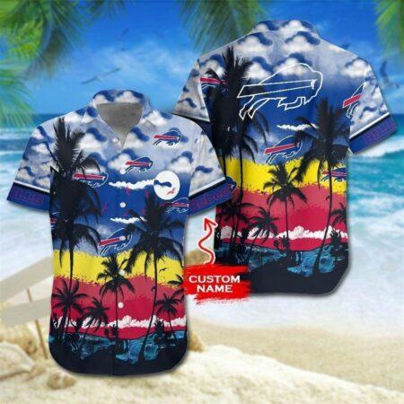Buffalo-Bills-Nfl-Hawaiian-Shirt-For-Fans-Summer-Short-Sleeve-Hawaiian-Beach-Shirt