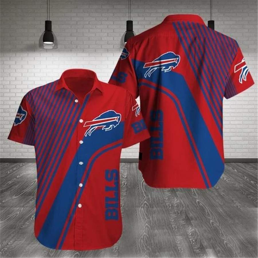 Buffalo-Bills-Stripes-Casual-Shirt
