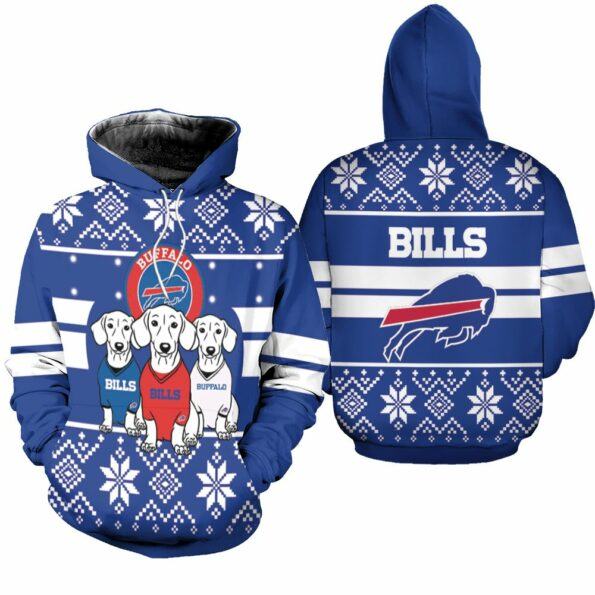 Buffalo-Bills-dachshund-afc-west-division-champions-2020-fo-fan-Hoodie