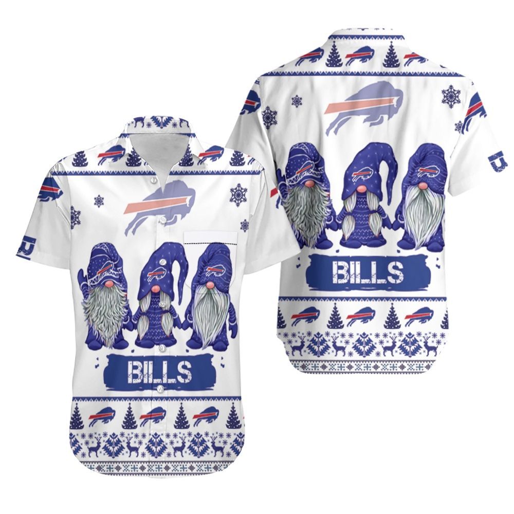 Christmas-Gnomes-Buffalo-Bills-Ugly-Sweatshirt-Christmas-3D-Hawaiian-Shirt
