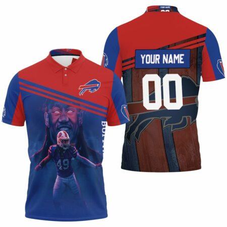 Buffalo-Bills-2020-AFC-East-Champions-49-Tremaine-Edmunds-God-Personalized-Polo-shirt