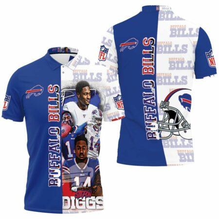 Buffalo-Bills-Afc-East-2020-Stefon-Diggs-Polo-Shirt