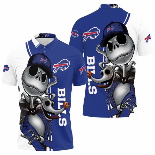 Buffalo-Bills-Jack-Skellington-And-Zero-Polo-Shirt
