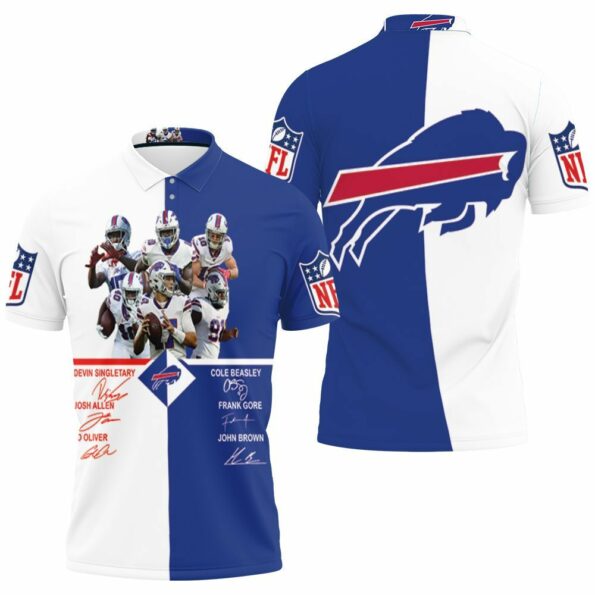Buffalo-Bills-Players-Signed-3D-Jersey-Polo-Shirt