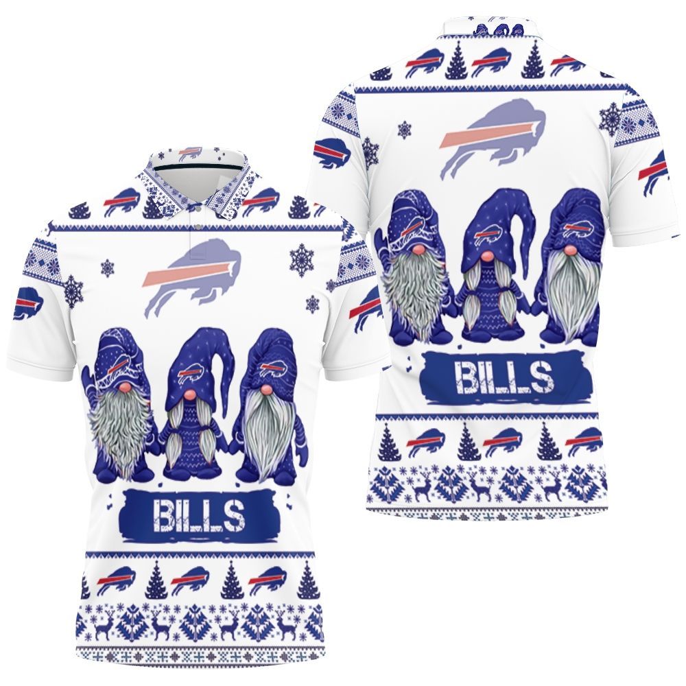 Christmas-Gnomes-Buffalo-Bills-Ugly-Sweatshirt-Christmas-3D-Polo-Shirt