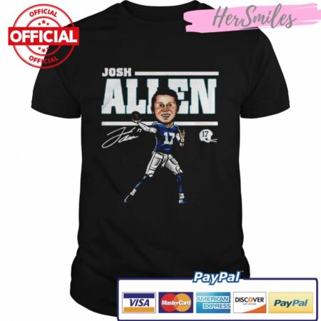 17-Josh-Allen-Buffalo-Bills-signature-shirt