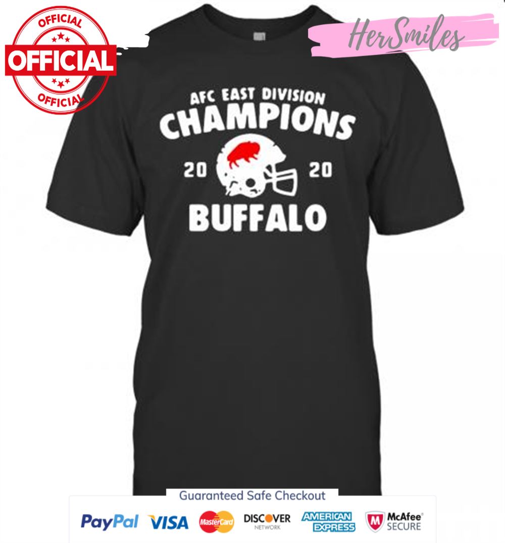 AFC-East-Division-Champions-2020-Buffalo-Bills-T-Shirt