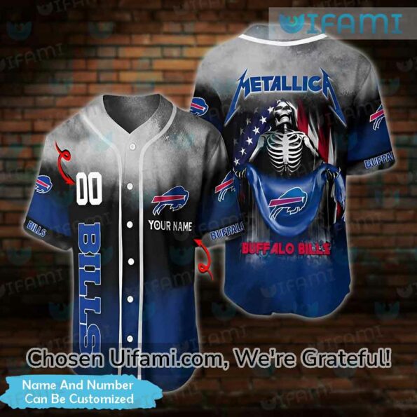 Bills-Baseball-Jersey-Skeleton-Metallica-Selected-Custom-Buffalo-Bills-Gifts-For-fan