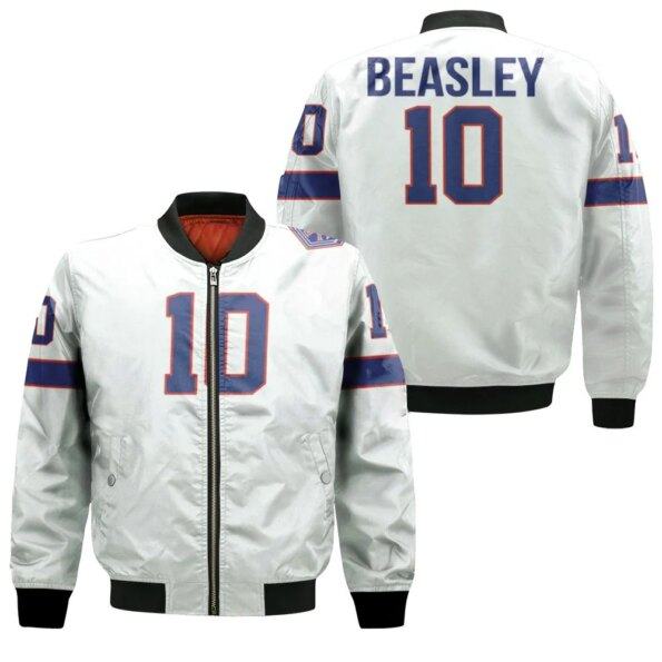Buffalo-Bills-Cole-Beasley-10-Great-Player-Nfl-American-Football-Team-White-Vintage-3d-Designed-Allover-Gift-For-Bills-Fans-Bomber-Jacket