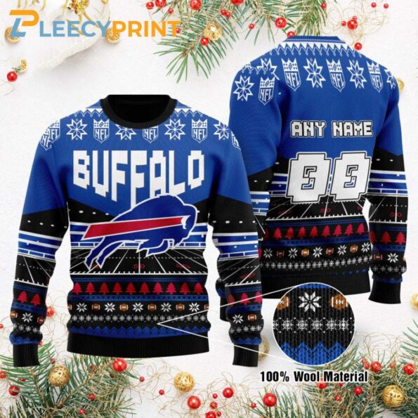 Buffalo-Bills-Custom-Name-Ugly-Christmas-Sweater-Personalized-Buffalo-Bills-Ugly-Sweater