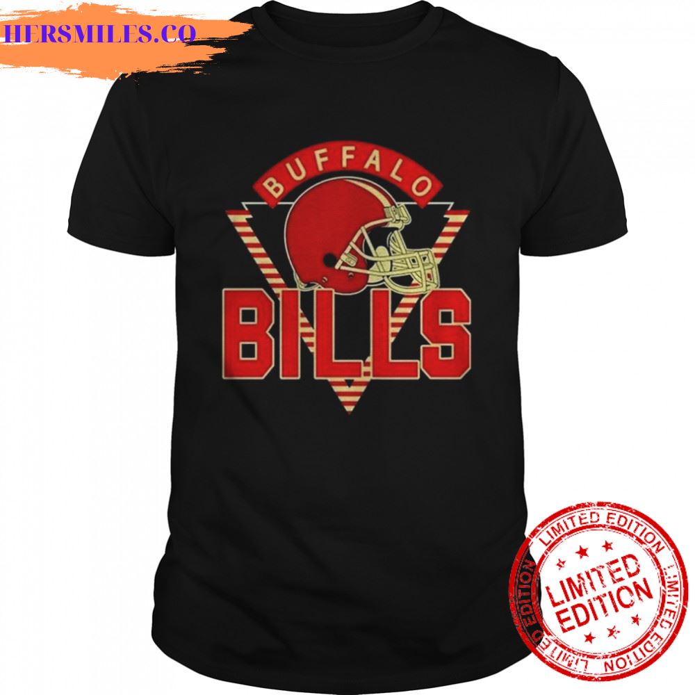 Buffalo-Bills-Football-Helmet-Vintage-Style-Shirt