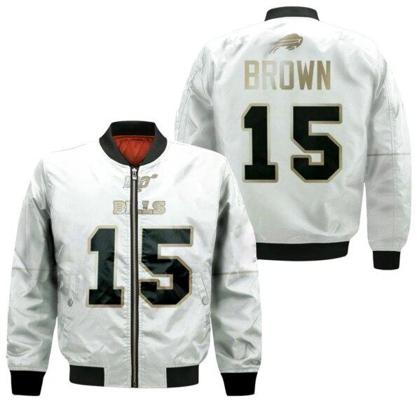 Buffalo-Bills-John-Brown-15-Nfl-White-100th-Season-Golden-Edition-Jersey-Style-Gift-For-Bills-Fans-Bomber-Jacket