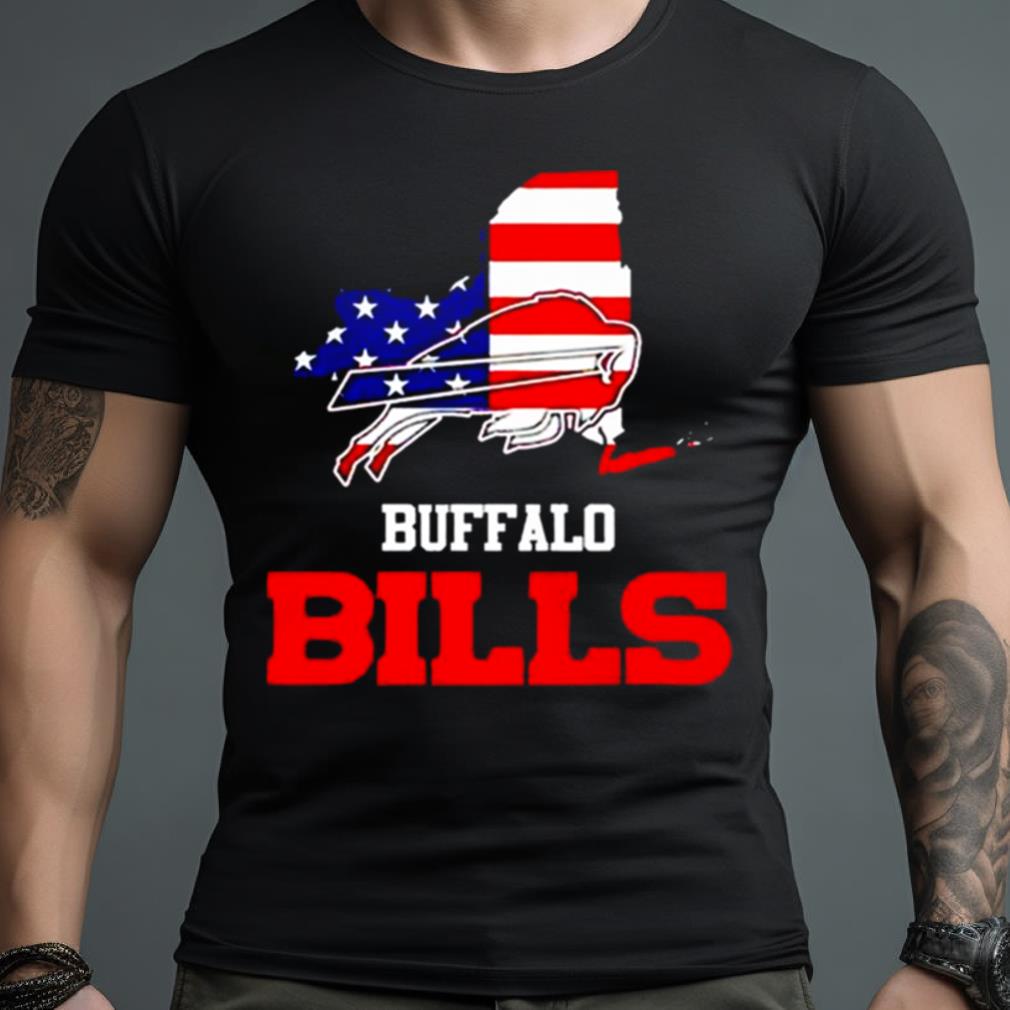 Buffalo-Bills-Map-Usa-Flag-Shirt