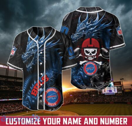 Buffalo-Bills-Personalized-skull-dragon-Name-And-Number-NFL-3D-Baseball-Jersey-Shirt-For-Fans