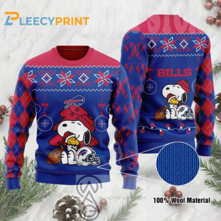 Buffalo-Bills-The-Peanuts-Charlie-Brown-Snoopy-Holiday-Party-Ugly-Christmas-Sweater