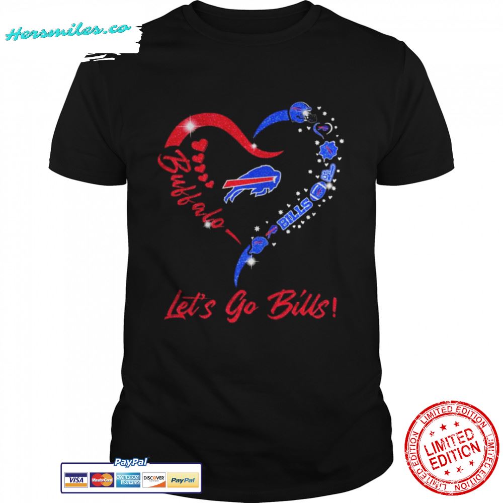 Buffalo-Bills-logo-heart-Let's-go-Bills-Shirt