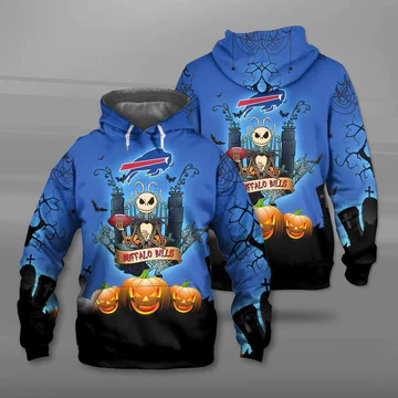 Buffalo-Bills-nfl-Halloween-Costume-Hoodies-Jack-Skellington-3D-Graphic-for-fan
