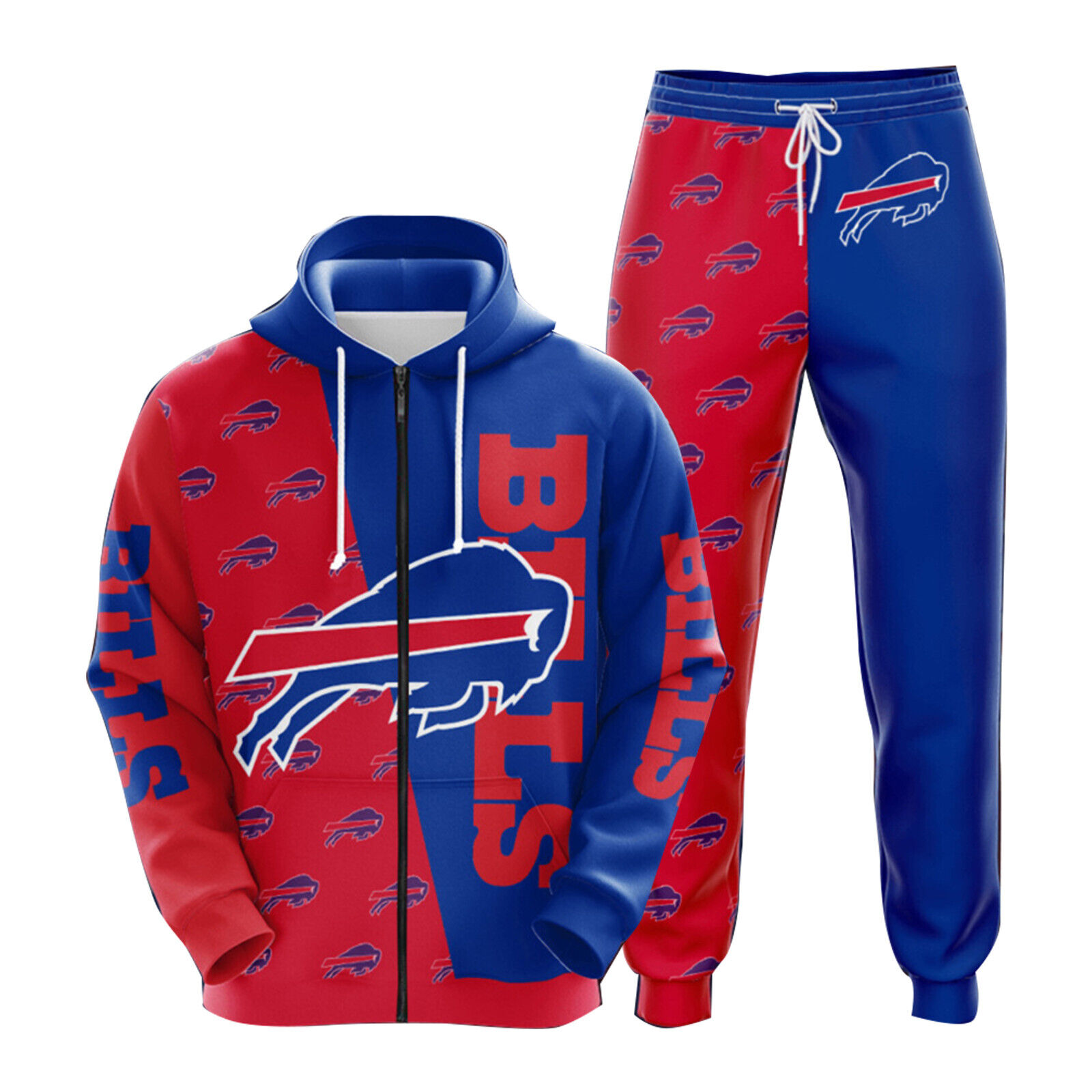 Buffalo-Bills-nfl-Tracksuit-Set-2-Piece-Casual-hoodie-Sweatshirt-Sports-Pants-Gift