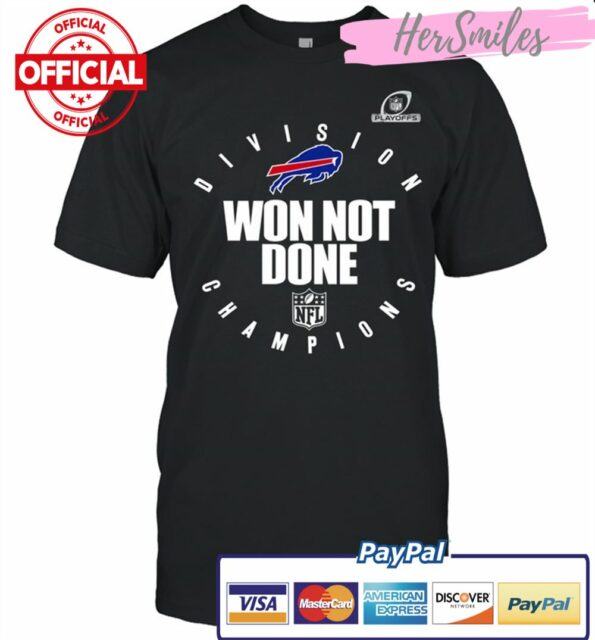 Buffalo-bills-afc-east-champions-2021-won-not-done-shirt