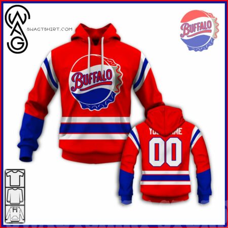 Customize-Throwback-BUFFALO-BISONS-American-League-1963-style-hockey-red-jersey-For-fan