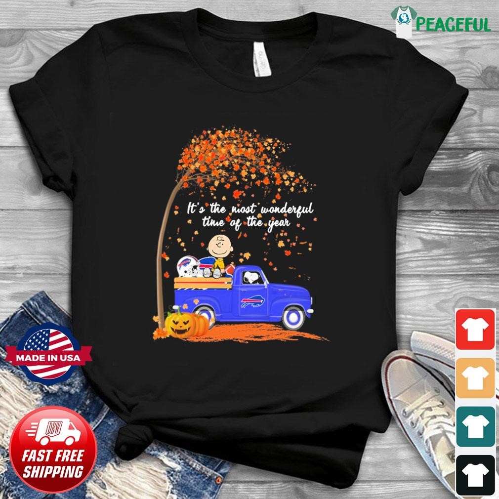 It's-The-Most-Wonderful-Time-Of-The-Year-Fall-Halloween-Snoopy-And-Peanuts-Buffalo-Bills-t-Shirt