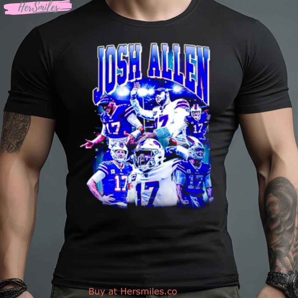 Josh-Allen-Buffalo-Bills-Vintage-Retro-Shirt