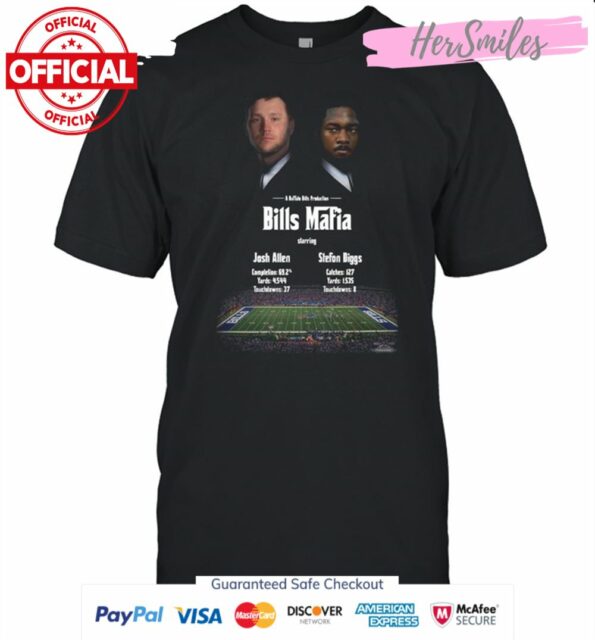 Josh-Allen-Vs-Stefon-Diggs-In-A-Buffalo-Bills-Production-Bills-Mafia-2021-shirt