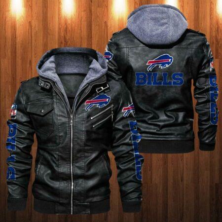 Leather Jacket Buffalo Bills AFC For Fan