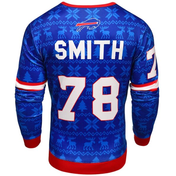NFL-BUFFALO-BILLS-BRUCE-SMITH-78-RETIRED-PLAYER-UGLY-SWEATER-christmas
