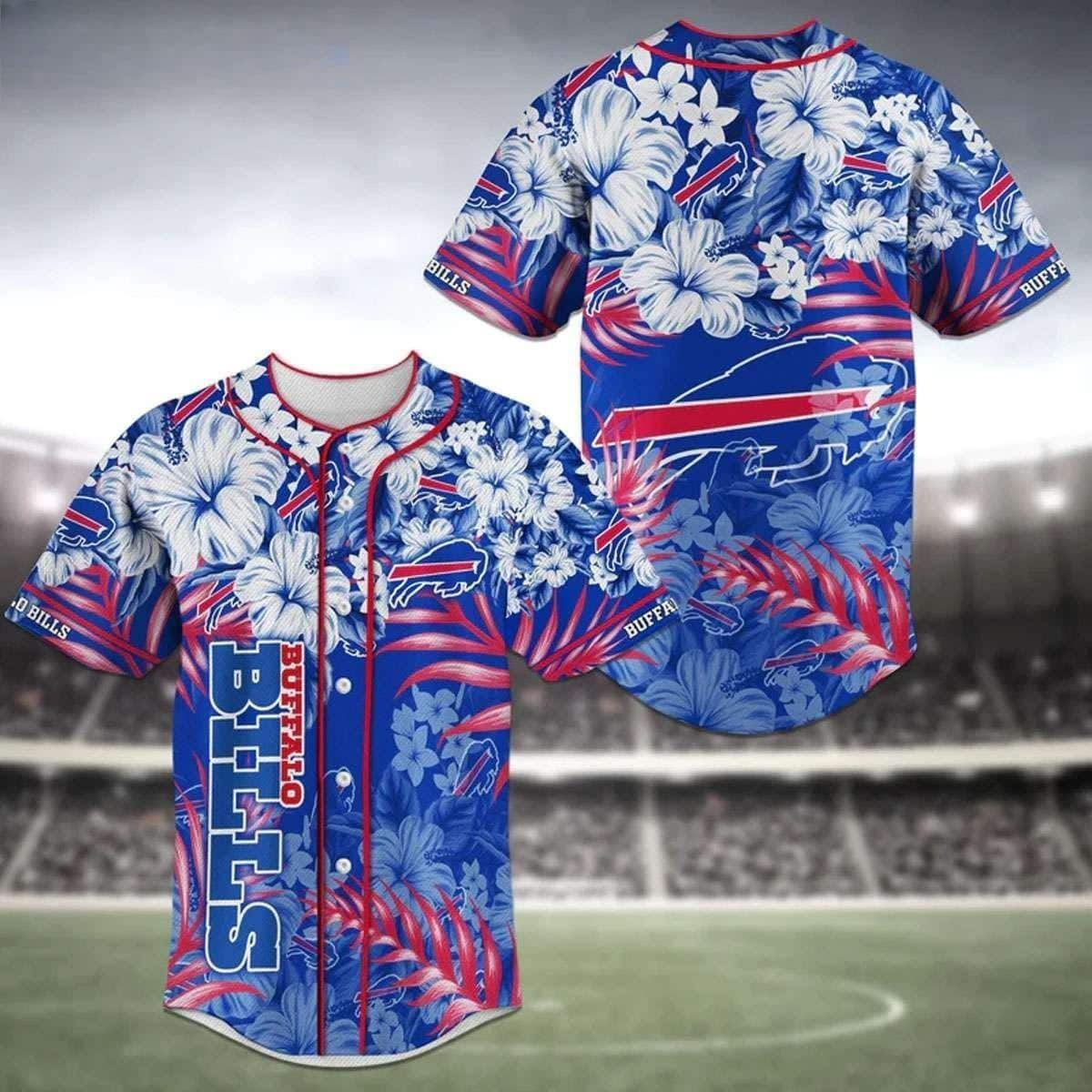 NFL-Buffalo-Bills-Baseball-Jersey-Hibiscus-Flower-Pattern-custom-for-fan