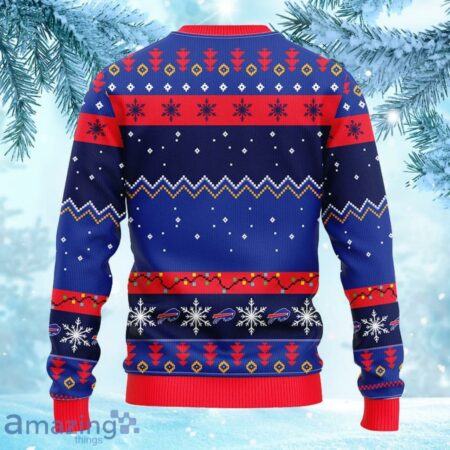 NFL Buffalo Bills Dabbing Santa Claus Christmas Ugly Sweater