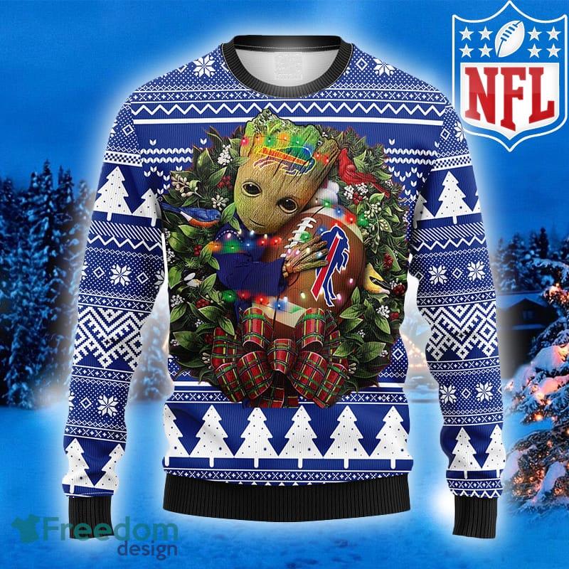NFL-Fans-Buffalo-Bills-Groot-Hug-Logo-Ugly-Christmas-Sweater-For-fan-1
